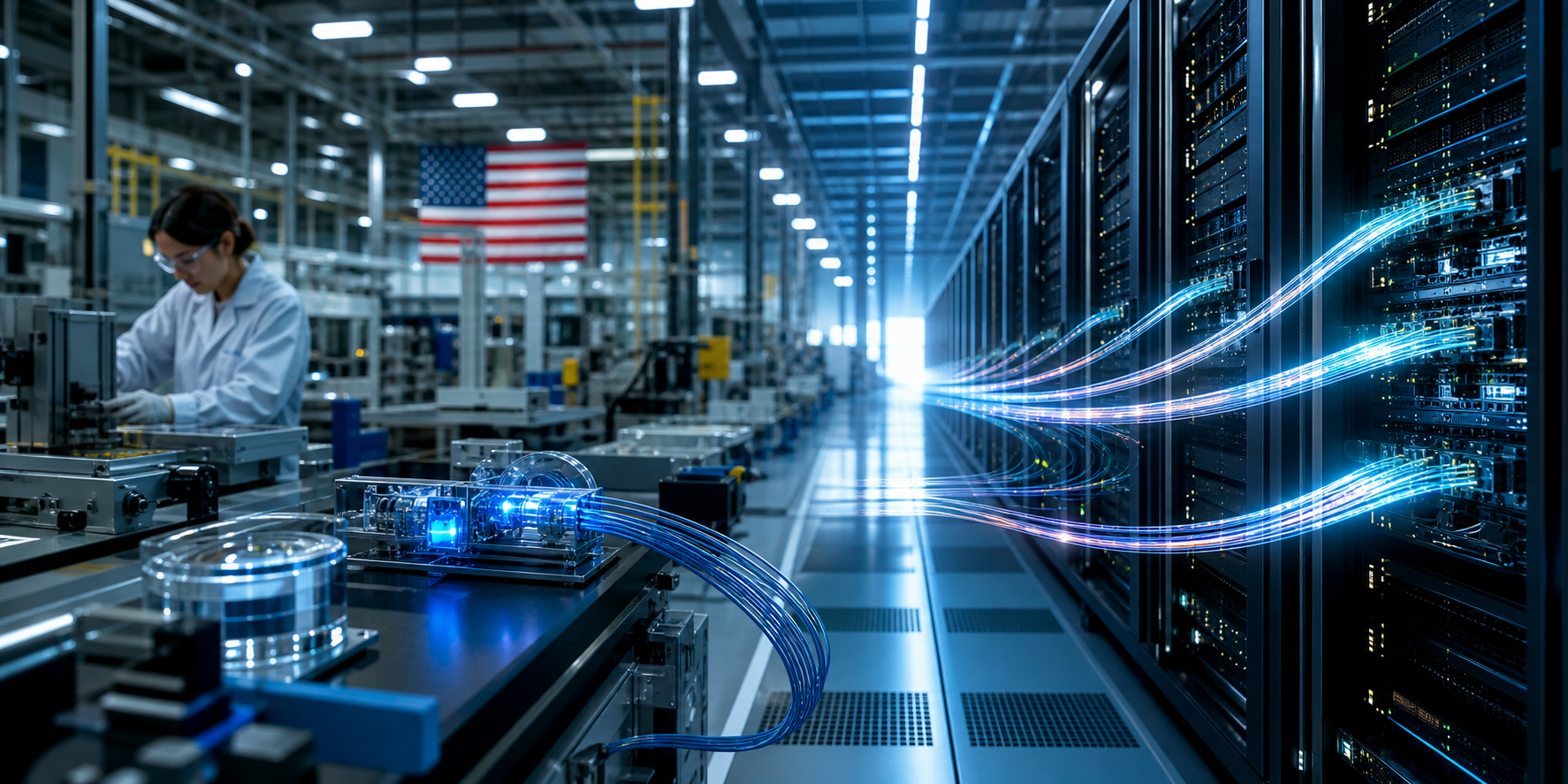 NVIDIA und Corning starten Optik-Offensive fuer KI-Rechenzentren: Drei neue US-Werke angekuendigt