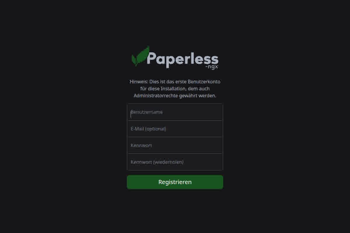 Papierstapel raus: Paperless-ngx mit Docker Compose sauber selbst hosten