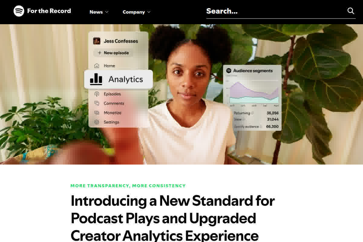 Spotify zaehlt Podcast-Plays neu: Ab heute gelten 30 Sekunden als relevanter Abruf